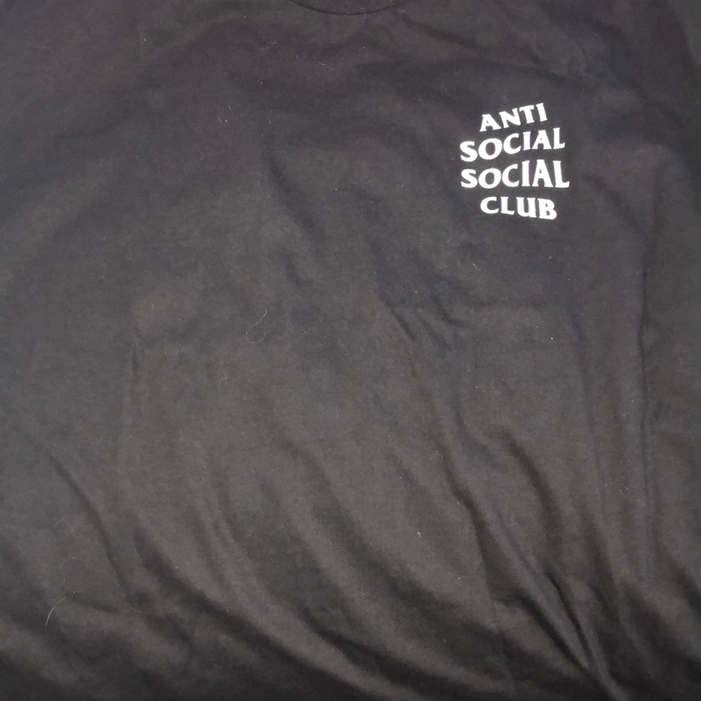 ANTI SOCIAL SOCIAL CLUB XXL BLACK T-SHIRT !